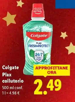 Lidl Colgate Plax collutorio offerta