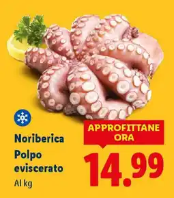 Lidl Noriberica Polpo eviscerato offerta