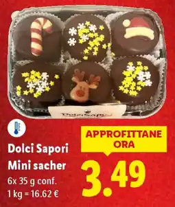 Lidl Dolci Sapori Mini sacher offerta