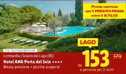 Lidl Hotel AHG Porta del Sole offerta