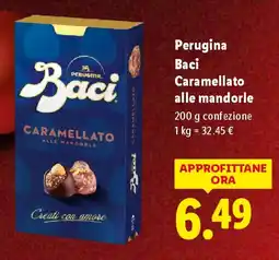 Lidl Perugina Baci Caramellato alle mandorle offerta