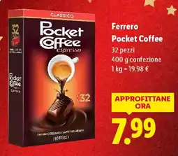 Lidl Ferrero Pocket Coffee offerta