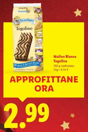 Lidl Mulino Bianco Tegolino offerta