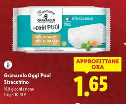 Lidl Granarolo Oggi Puoi Stracchino offerta
