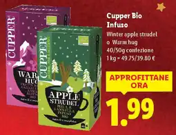 Lidl Cupper Bio Infuso offerta