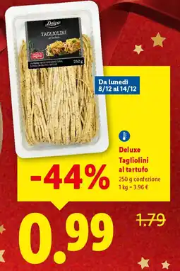 Lidl Deluxe Tagliolini al tartufo offerta
