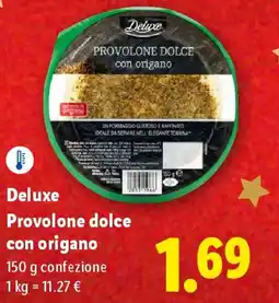 Lidl Deluxe Provolone dolce con origano offerta