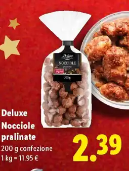 Lidl Deluxe Nocciole pralinate offerta