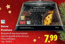 Lidl Deluxe Panettone offerta