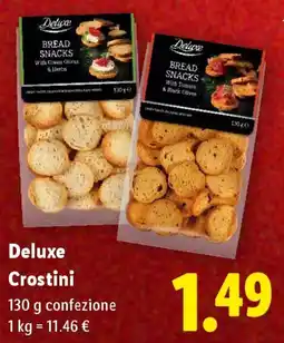 Lidl Deluxe Crostini offerta