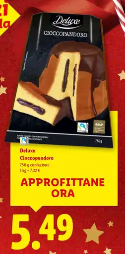 Lidl Deluxe Cioccopandoro offerta