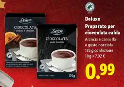 Lidl Deluxe Preparato per cioccolata calda offerta