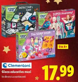 Lidl Clementoni Gioco educativo maxi offerta