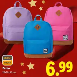 Lidl UNDER COVER Zaino offerta