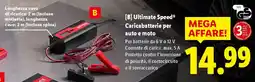 Lidl Ultimate Speed Caricabatterie per auto e moto offerta