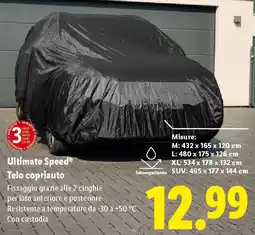 Lidl Ultimate Speed Telo copriauto offerta