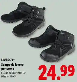 Lidl LIVERGY Scarpe da lavoro per uomo offerta