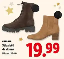 Lidl esmara Stivaletti da donna offerta