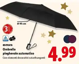 Lidl esmara Ombrello pieghevole automatico offerta