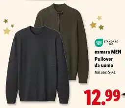 Lidl esmara MEN Pullover da uomo offerta