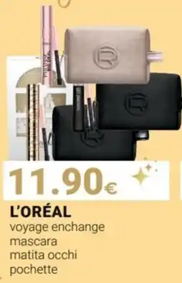 Tigotà L'ORÉAL voyage enchange mascara matita occhi pochette offerta