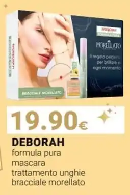 Tigotà DEBORAH formula pura mascara trattamento unghie bracciale morellato offerta