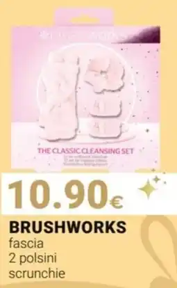 Tigotà BRUSHWORKS fascia 2 polsini scrunchie offerta
