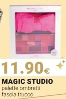 Tigotà MAGIC STUDIO palette ombretti fascia trucco offerta