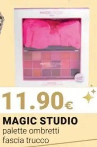 Tigotà MAGIC STUDIO palette ombretti fascia trucco offerta
