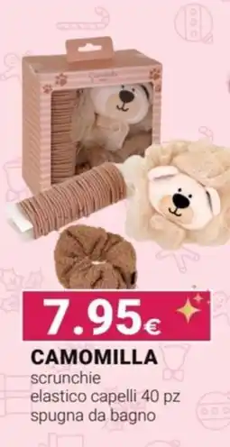 Tigotà CAMOMILLA scrunchie elastico capelli offerta