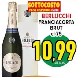 Iper Triscount Berlucchi franciacorta brut offerta