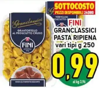 Iper Triscount Fini granclassici pasta ripiena offerta