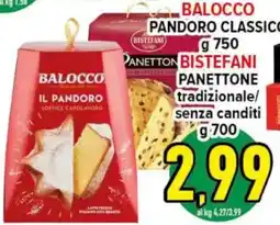 Iper Triscount Balocco pandoro classico offerta