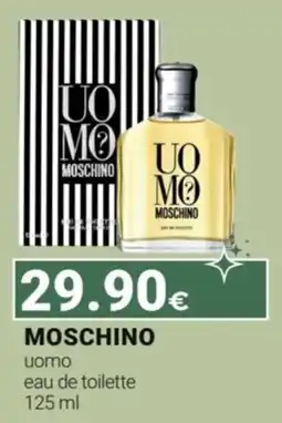 Tigotà MOSCHINO uomo eau de toilette offerta