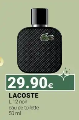 Tigotà LACOSTE L.12 noir eau de toilette offerta