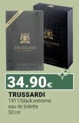 Tigotà TRUSSARDI 1911/black extreme eau de toilette offerta