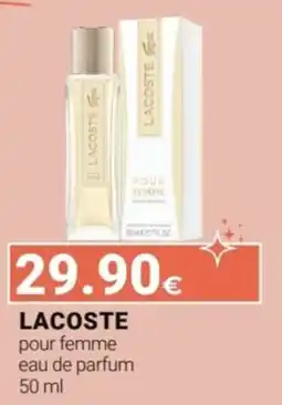 Tigotà LACOSTE pour femme eau de parfum offerta