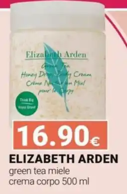 Tigotà ELIZABETH ARDEN green tea miele crema corpo offerta