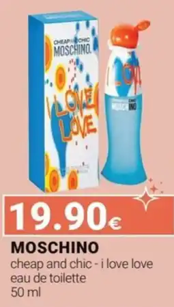 Tigotà MOSCHINO cheap and chic - i love love eau de toilette offerta