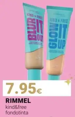 Tigotà RIMMEL kind&free fondotinta offerta
