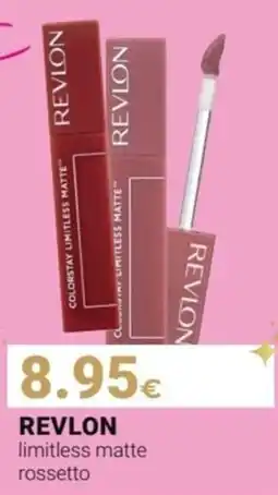 Tigotà REVLON limitless matte rossetto offerta