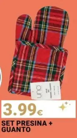 Tigotà Set presina + guanto offerta