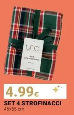 Tigotà Set 4 strofinacci offerta