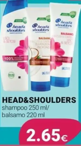 Tigotà HEAD&SHOULDERS shampoo/ balsamo offerta