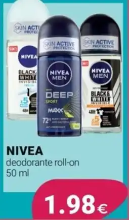 Tigotà NIVEA deodorante roll-on offerta