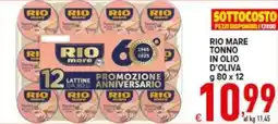 Iper Triscount Rio mare tonno in olio d'oliva offerta