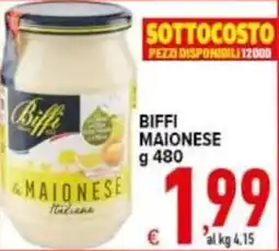 Iper Triscount Biffi maionese offerta
