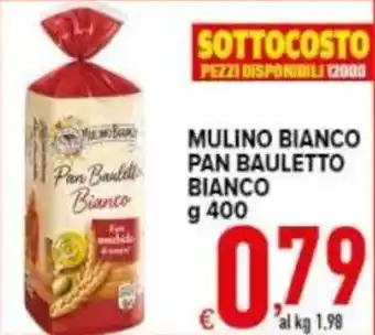 Iper Triscount Mulino bianco pan bauletto bianco offerta