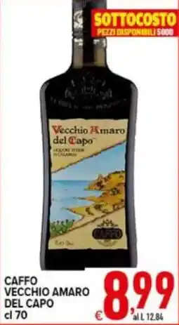 Iper Triscount Caffo vecchio amaro del capo offerta