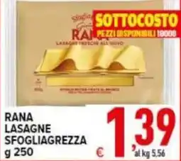 Iper Triscount Rana lasagne sfogliagrezza offerta